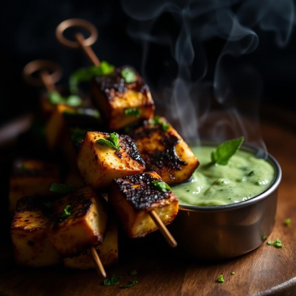 Tandoori starter platter